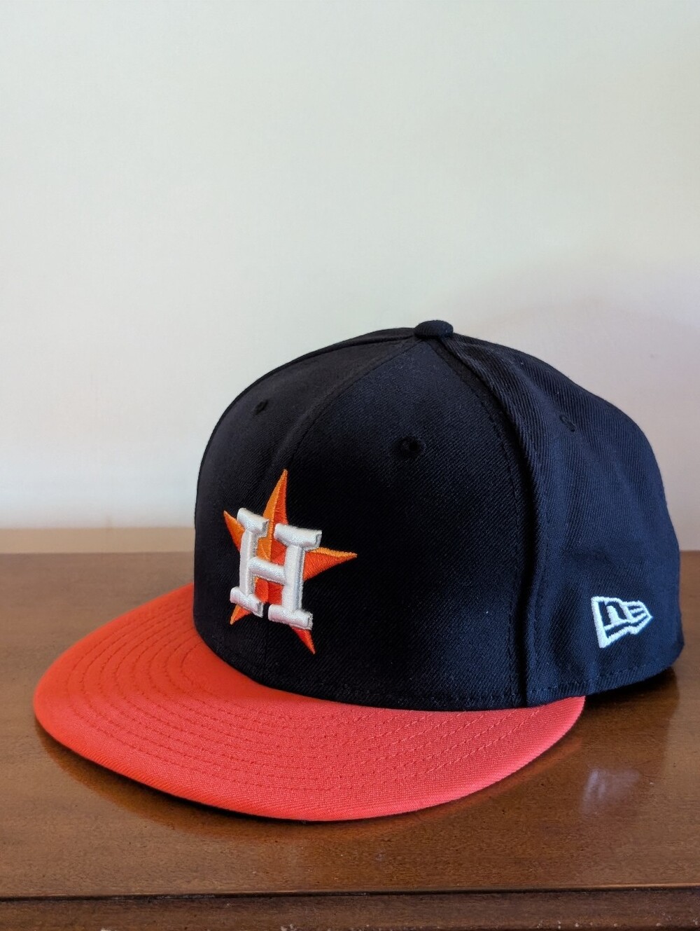 Houston Astros New‎ Era Navy/Orange Road Authentic Collection On Field 59FIFTY P